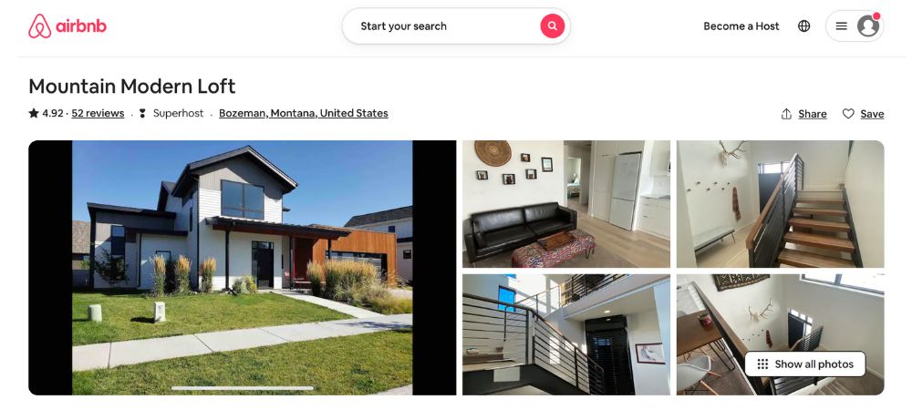 best bozeman Airbnb