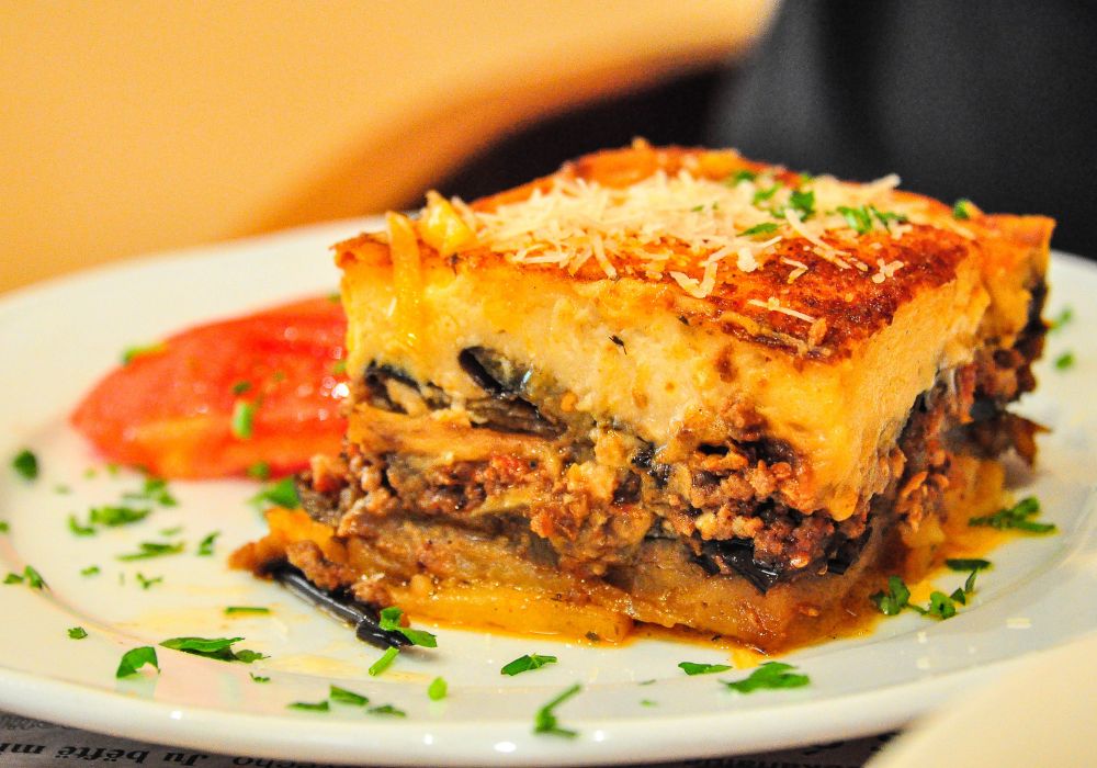 Spinach pie. Yes, food is one of the best things to see in Naxos.