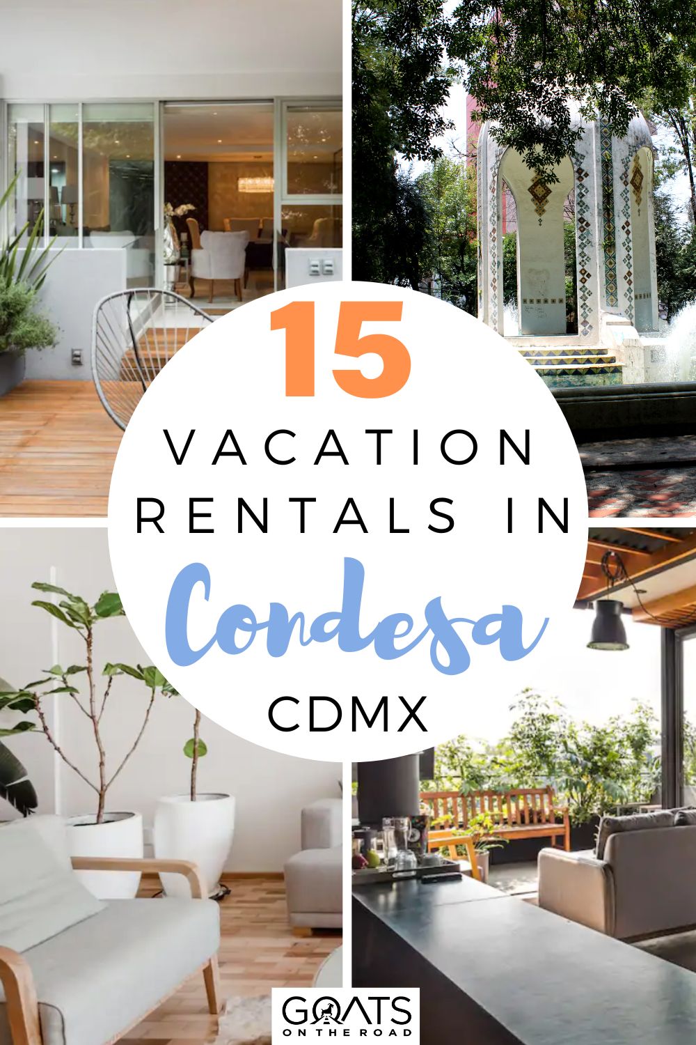 15 Vacation Rentals in Condesa, Mexico City