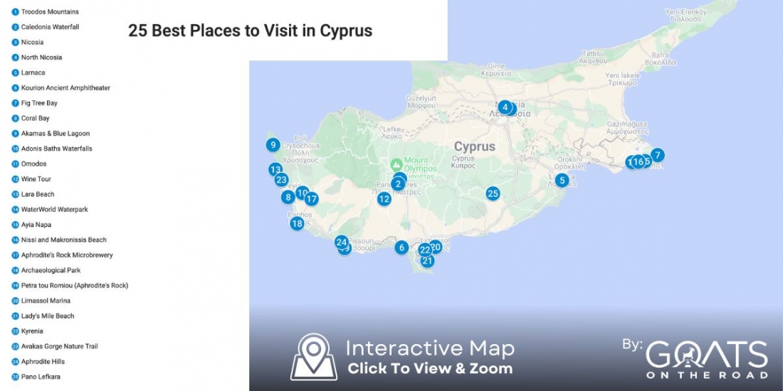 25 Best Places to Visit in Cyprus