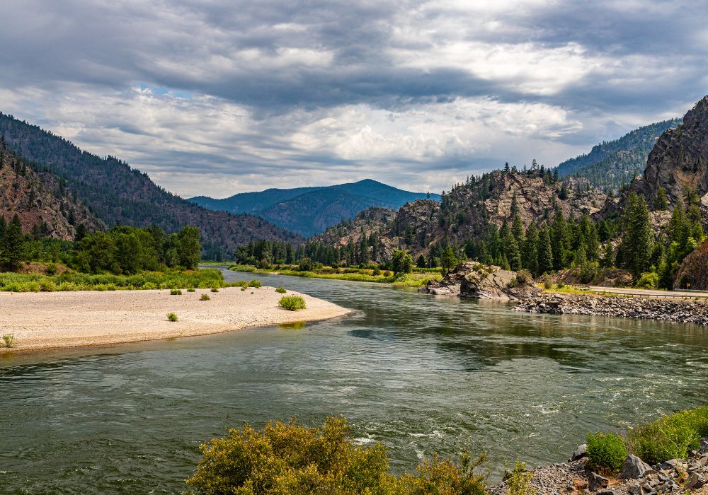 The Clark Fork of the Columbia River is a largest river by volume in Montana and is a Class 1 river for recreational.