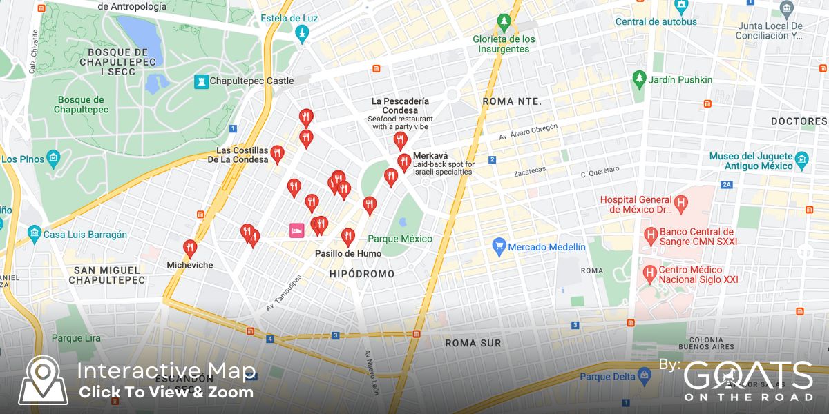 15 Best Restaurants in Condesa, Mexico City - Goats On The Road