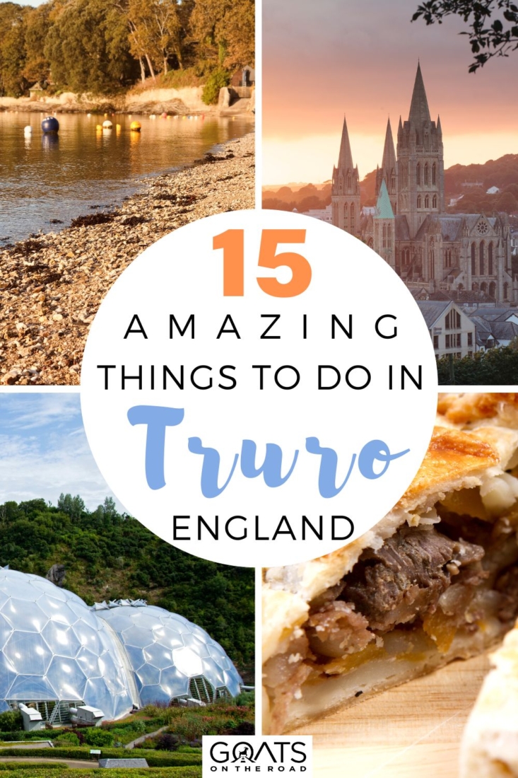 Here are the 15 amazing things to do in Truro, England! They range from the fun to the fanciful, and they're sure to give you great memories of Truro! From rainy-day activities, outdoor adventures, history and Cornish heritage, and a lot more! | #uktravel #visitcornwall #wanderlust