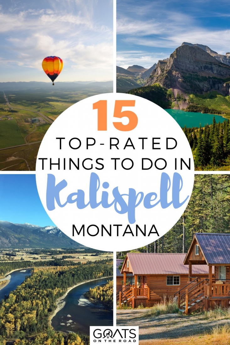 Visiting Kalispell? We have rounded up the absolute best top-rated things to do in Kalispell, Montana, including skiing at Whitefish Mountain Resort and exploring the city's historic Main Street! This stunning mountain region is the gateway to Glacier National Park and is home to fun and unique outdoor adventures! | #kalispell #glaciernationalpark #travel