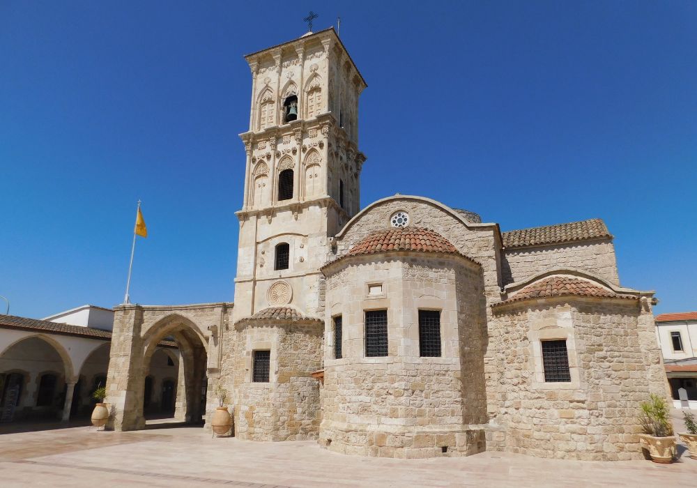 The stunning Church of St Lazarus in Larnaca, Cyprus.