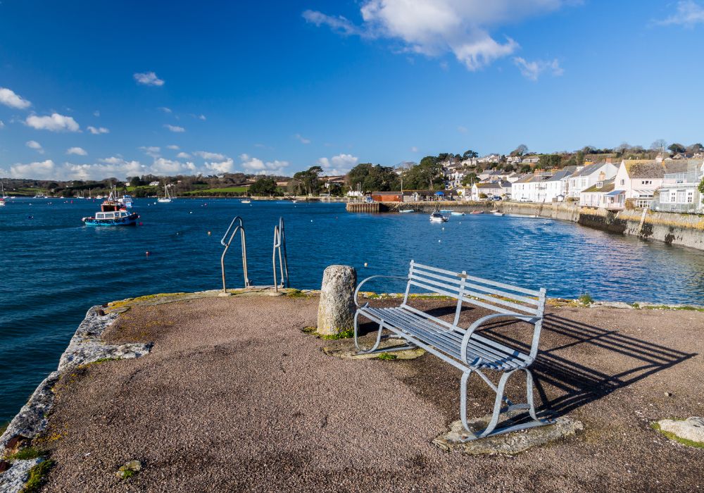 The coastal village of Flushing on the Penryn River.