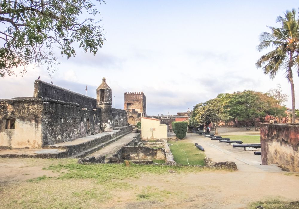 The Fort Jesus Museum in Mombasa, Kenya.