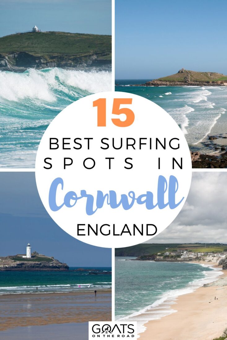 If you’re planning a UK vacation, surfing in Cornwall adds adventure to your itinerary. Here are the 15 best surfing spots in Cornwall, England! It has stunning surfing beaches such as Fistral Beach, Porthmeor Beach, Sennan Cove, Crooklets Beach, and many more! Whether you're an expert surfer or just starting out, surfing in Cornwall is a must-do activity! | #bucketlist #travel #visitcornwall