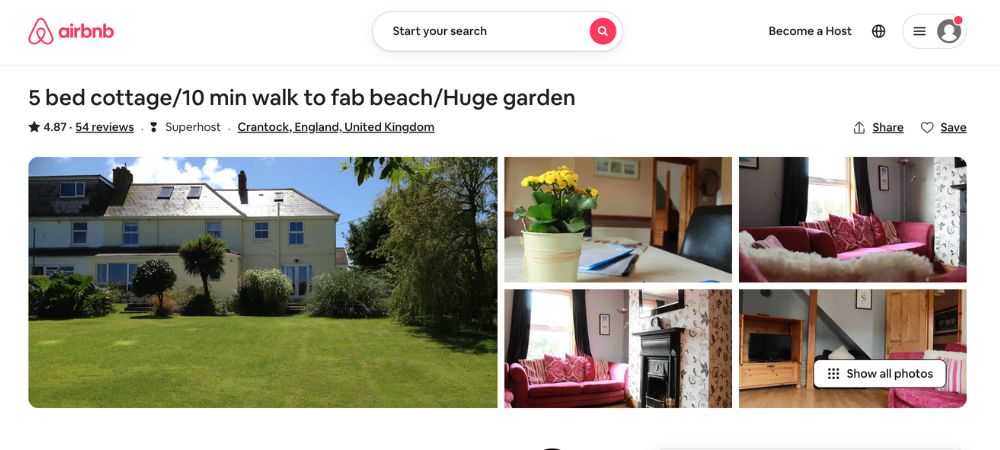 A stunning house with a beautiful garden and a perfect location.