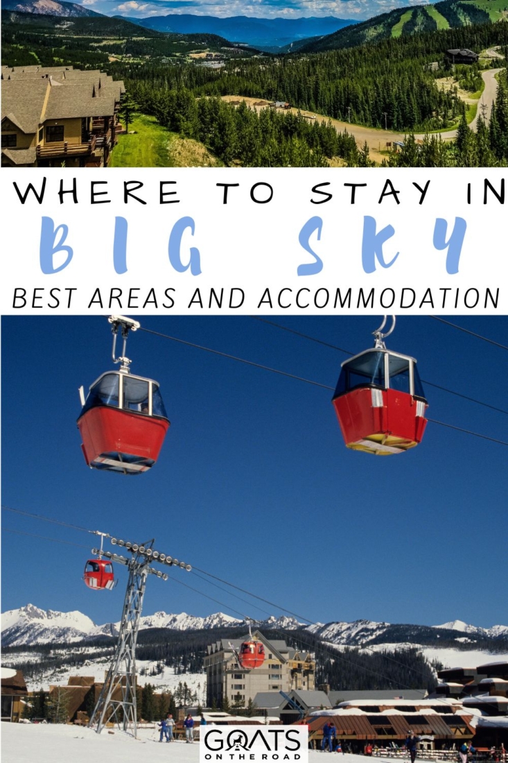 If you’re heading to Montana, you're going to need some quality accommodation, so be sure to check out our guide to where to stay in Big Sky, Montana! Enjoy your vacation in the beautiful state of Montana! | #holiday #vacation #visitbigsky