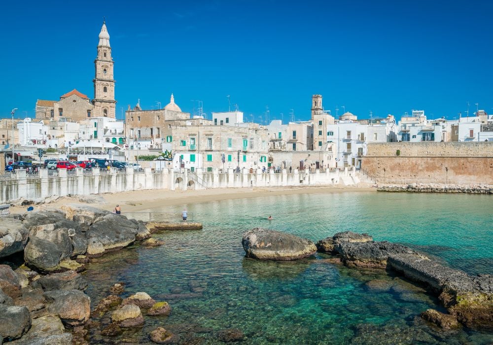 Scenic sight in Monopoli, Bari Province, Puglia (Apulia), southern Italy.