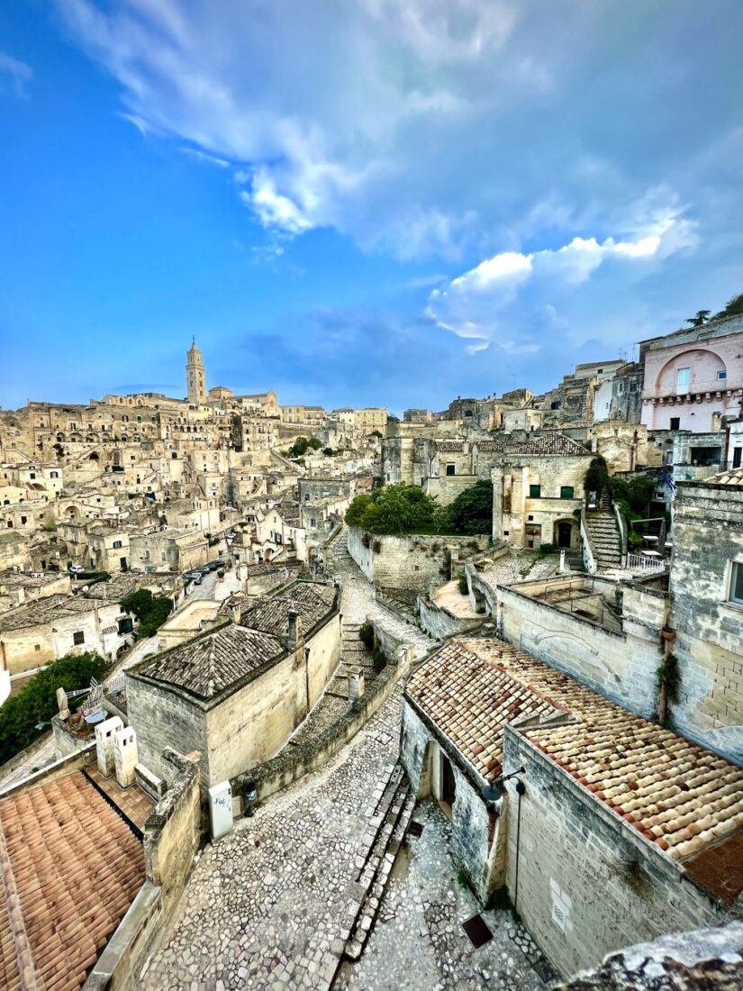 view of the sassi in matera