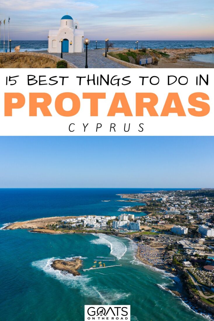 Heading to one of Cyprus’s travel destinations on your bucket list? Discover these 15 best things to do in Protaras, Cyprus, with friends and family! Explore everything from its amazing culture and history to its delicious food! Protaras is an ideal holiday destination for families and couples! Discover Cyprus' rich history and culture on a tour of Protaras' beauty! | #travel #protaras #wanderlust