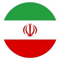 Iran circle flag