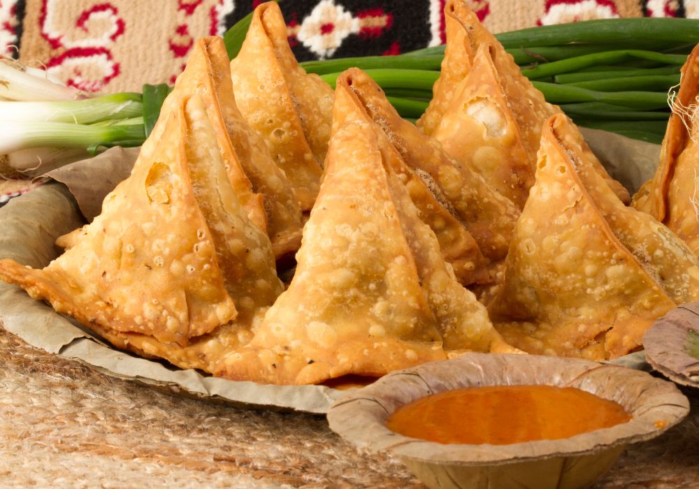 Kenyan food Samosas