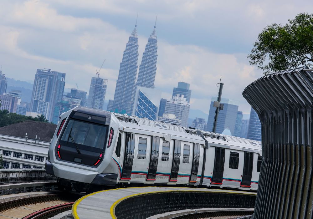 Malaysia MRT train