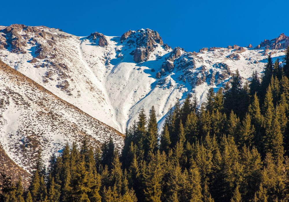 Tien Shan Mountains in Kazakhstan