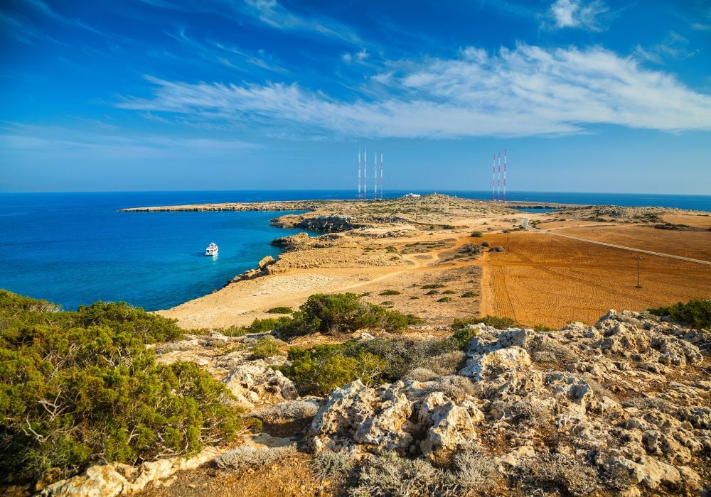 cruising Cape Greco