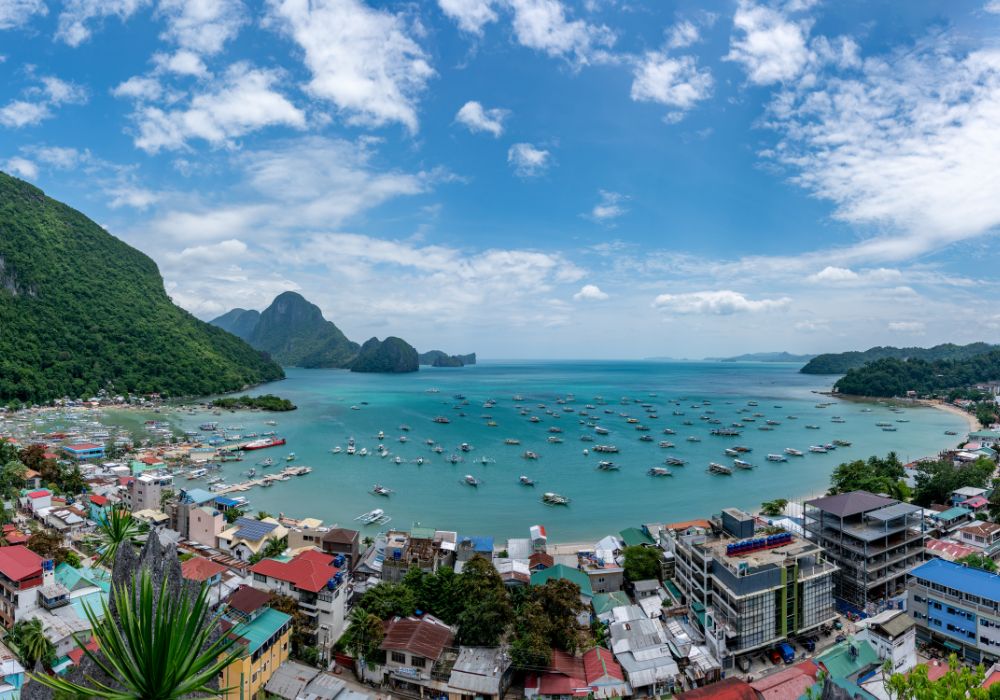 A beautiful El Nido landscape in Palawan, Philippines