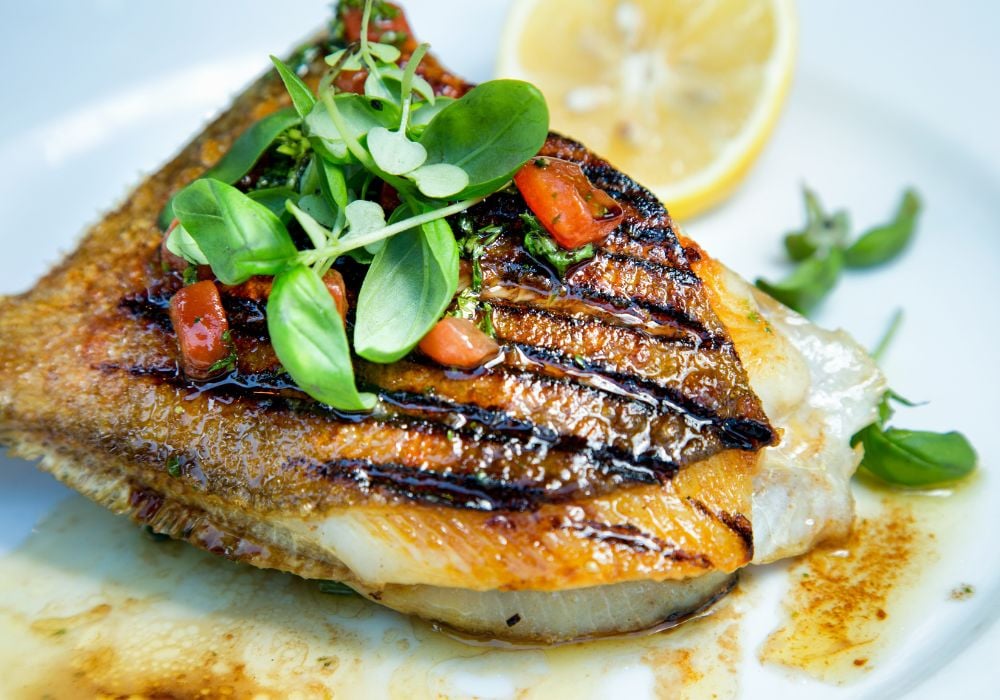 tasty Grilled John Dory