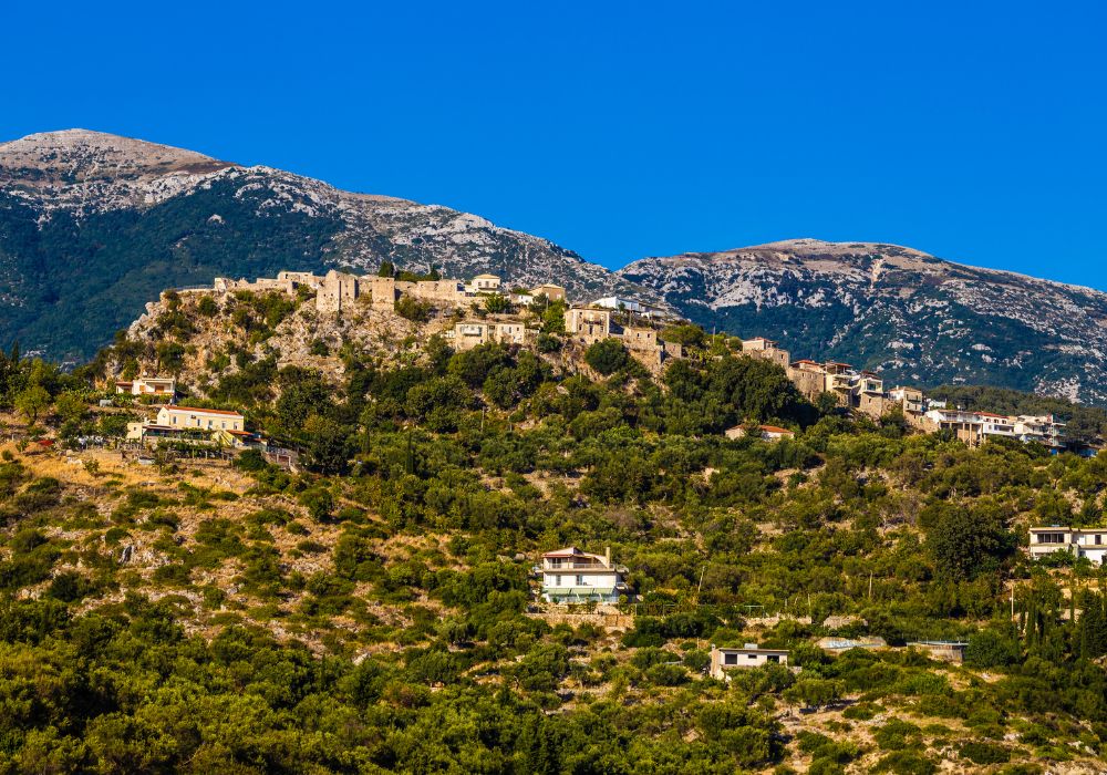 A photo of the mountains in Vlore in Albania