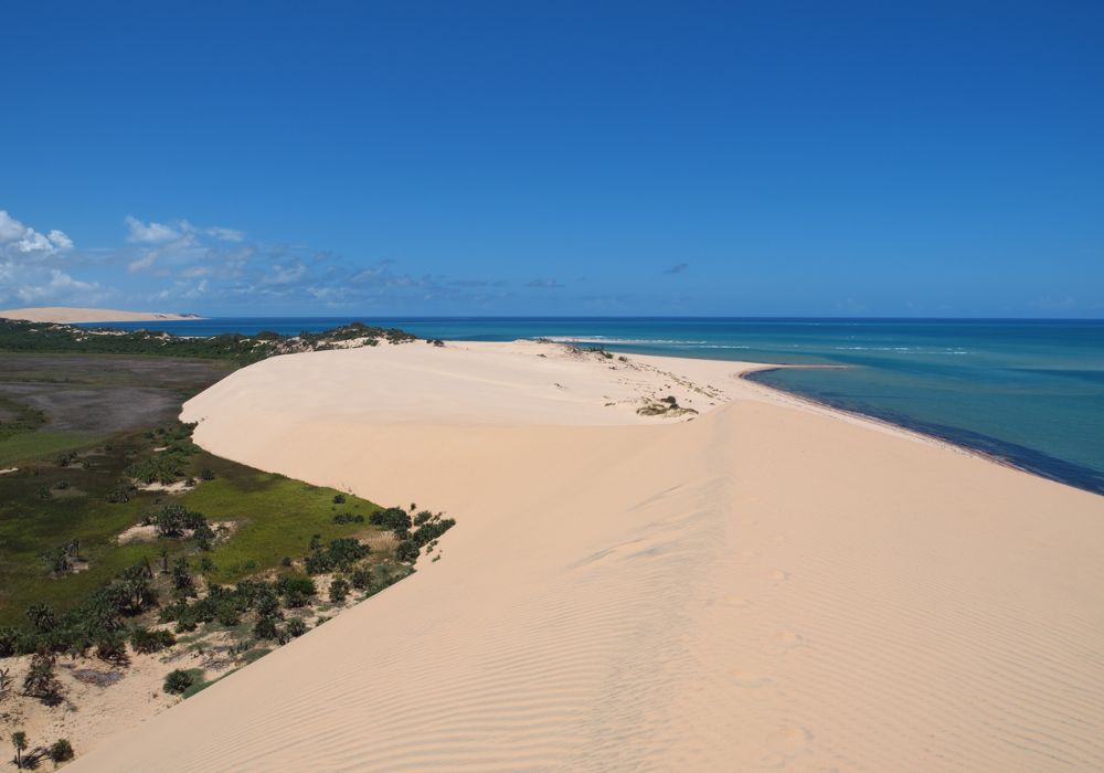 Island on the Bazaruto Archipelago near Vilankulo Mozambique