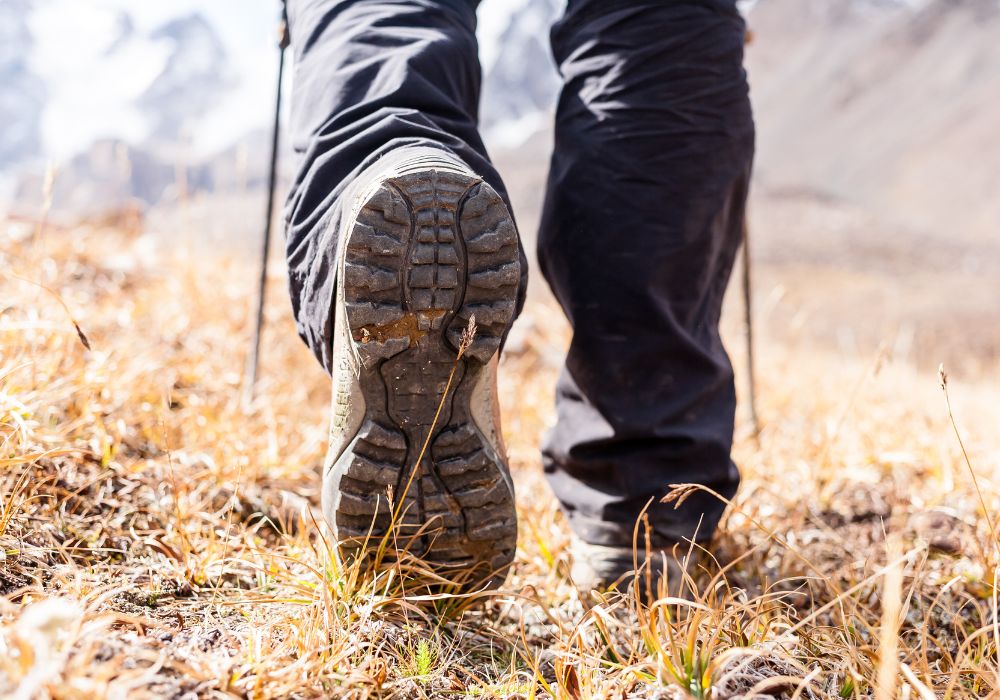 hiking around albania