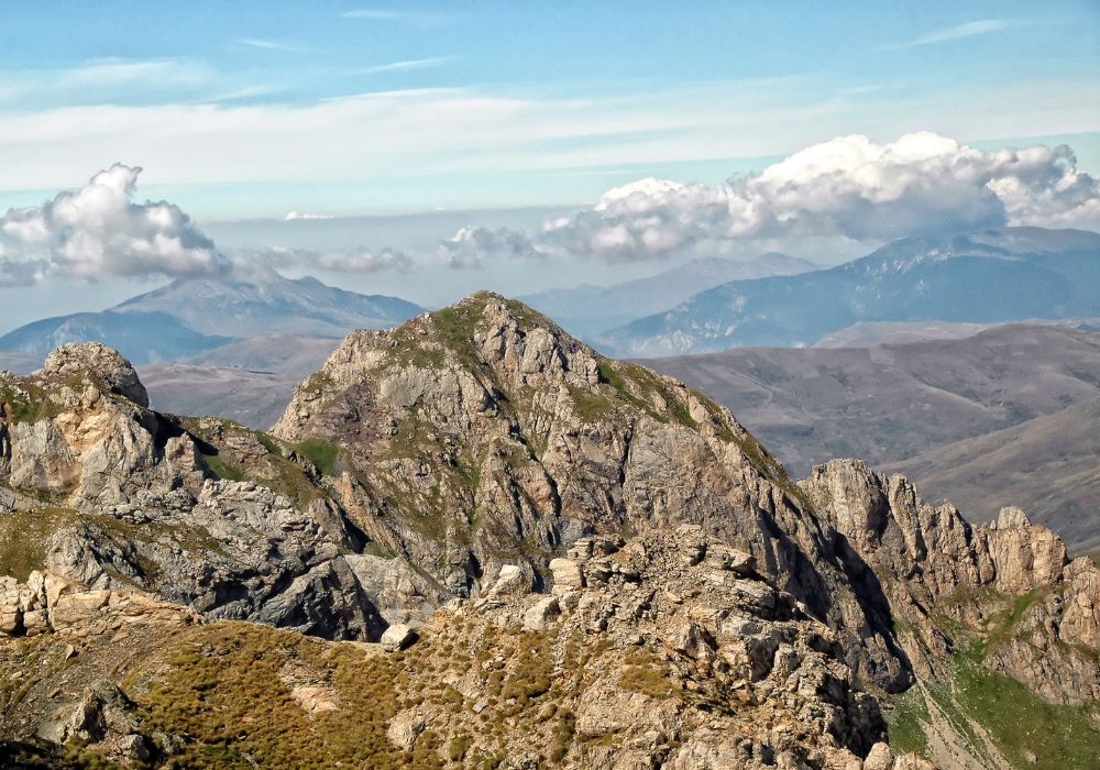 Hiking on the Mount Korab in Albania