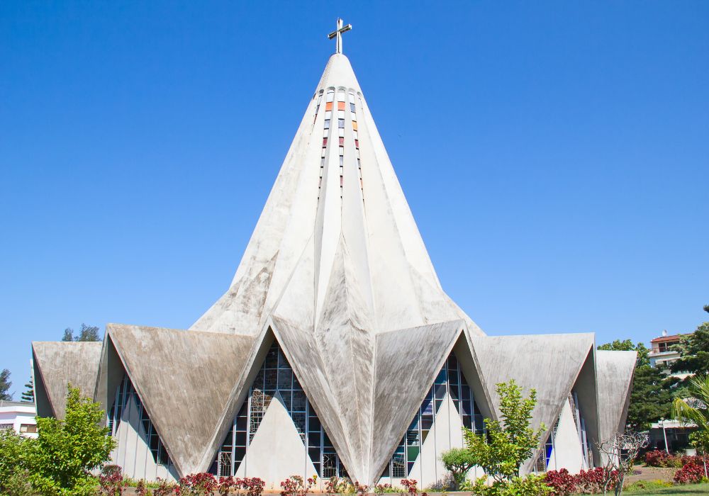 Church in Polana district of Maputo, Mozambique
