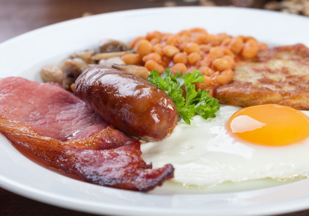 Tasty looking full English breakfast