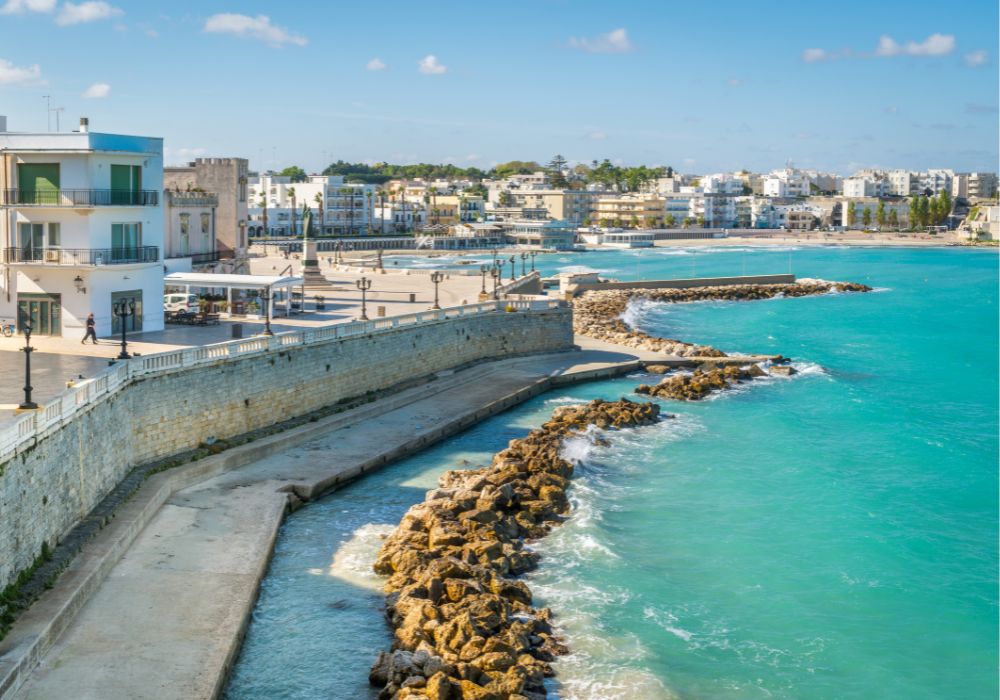 A stunning coast of Salento Peninsula