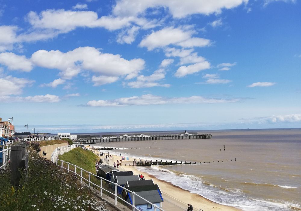 Walk along the stunning Southwold Pier Avenue.