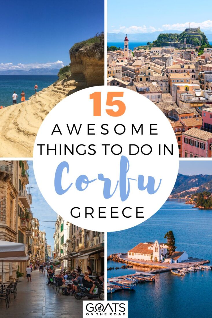 Looking for the ultimate vacation experience? Look no further than Corfu! This island is a paradise for travelers seeking sun, sea, and adventure. Discover the top 15 must-do activities for your next adventure, from watching the sunset at the old fortress to exploring the winding streets of Corfu Town. With this guide, you'll have everything you need to make your trip unforgettable. So, what are you waiting for? Start planning your Corfu adventure today! | #TravelInspo #VacationGoals #TravelGuide