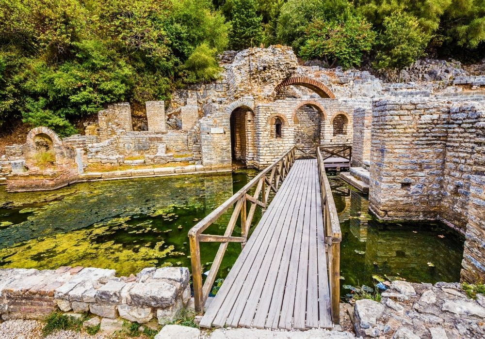 Butrint National Park in Albania