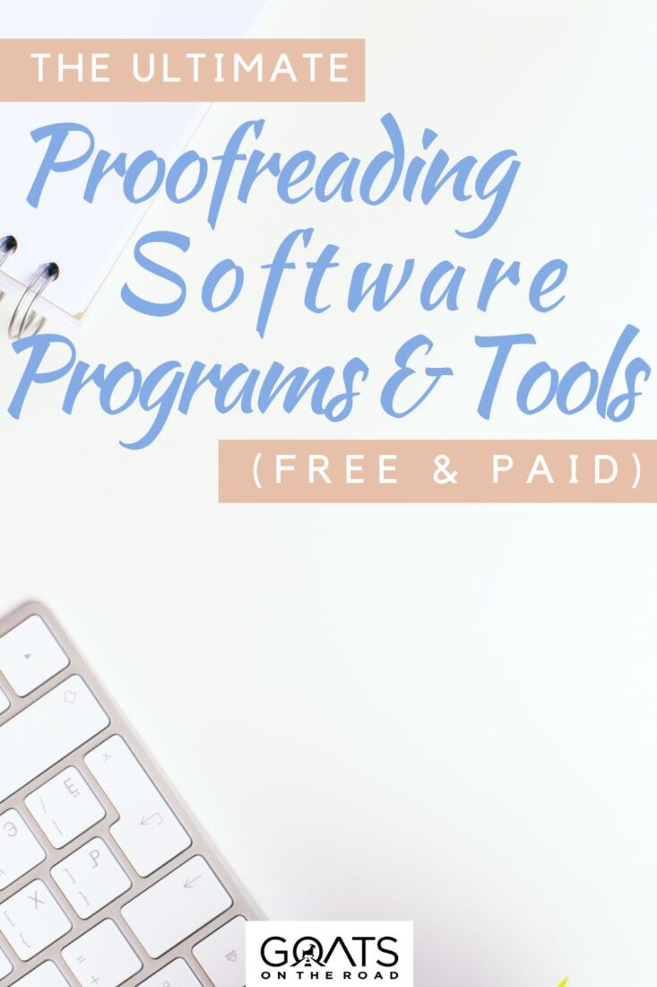 Ready to take your writing to the next level? The ultimate proofreading software programs and tools are here to help! Whether you're a grammar geek or just want to avoid embarrassing mistakes, this list has got you covered! From grammar checkers to style guides, these tools will ensure your writing is polished and professional! Don't let errors get in the way of your success – check out these ultimate proofreading tools today! | #writingtools #digitalnomad #onlinebusiness