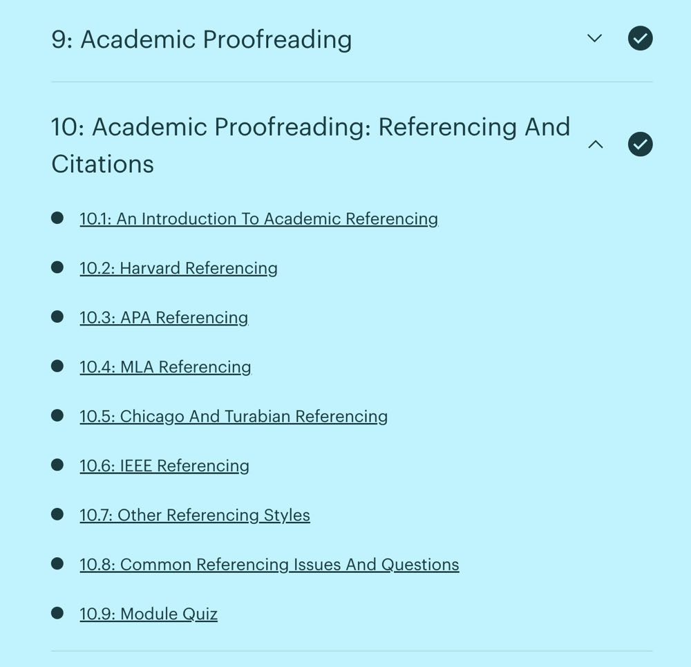 knowadays module proofreading academic review