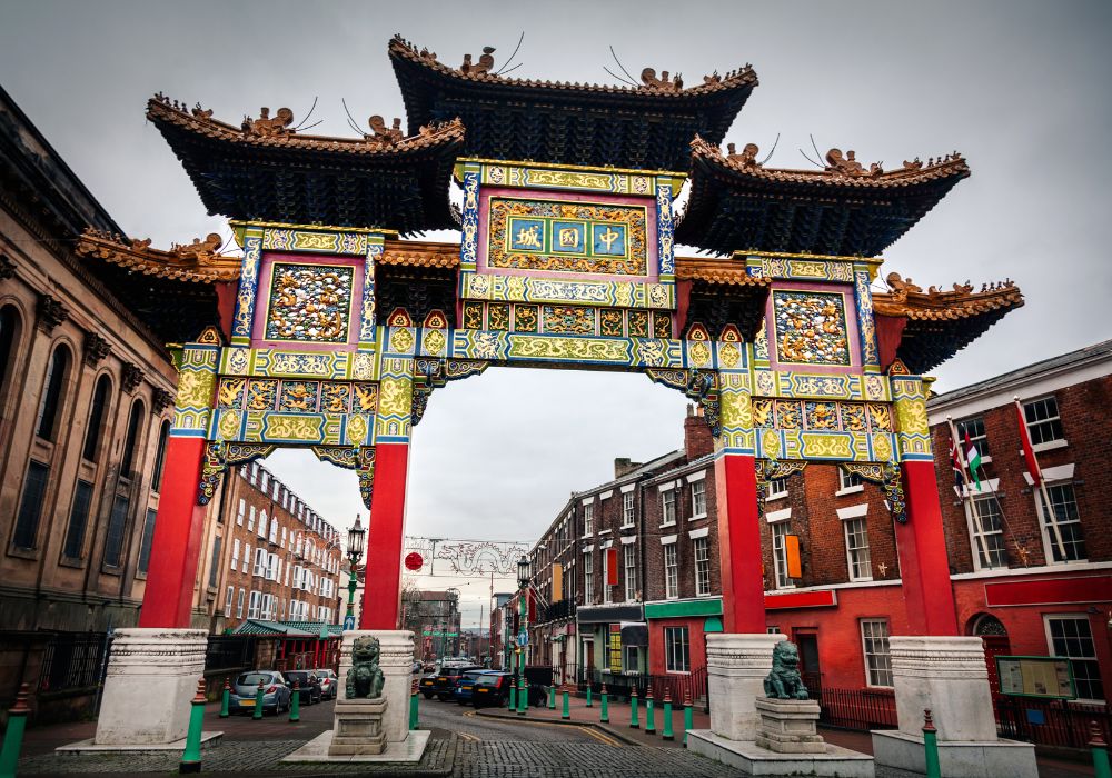 one of the largest Chinatowns in Europe is located in Liverpool