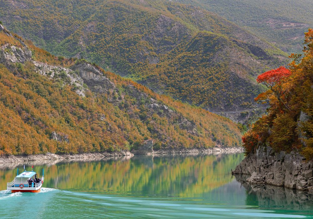 Boat trip on Komani Lake in Shkoder