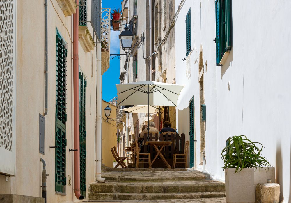 Otranto alleys in Centro Storico 