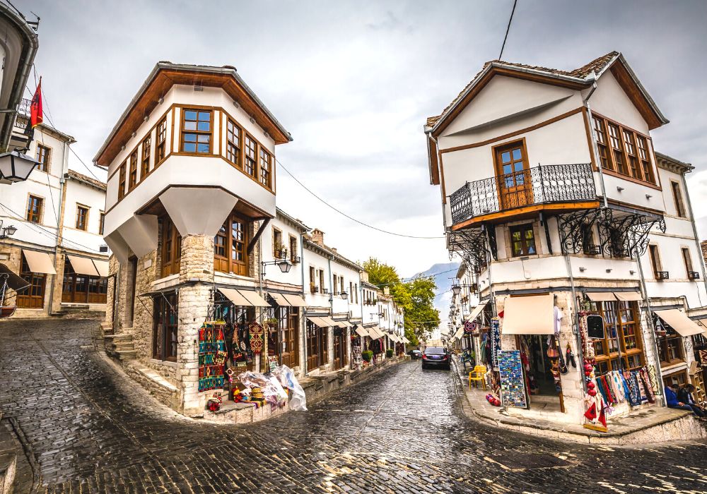 Gjirokaster bazaar