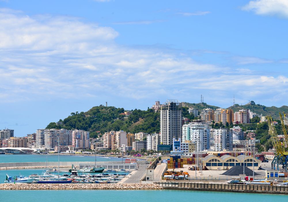 Port of Durres Albania