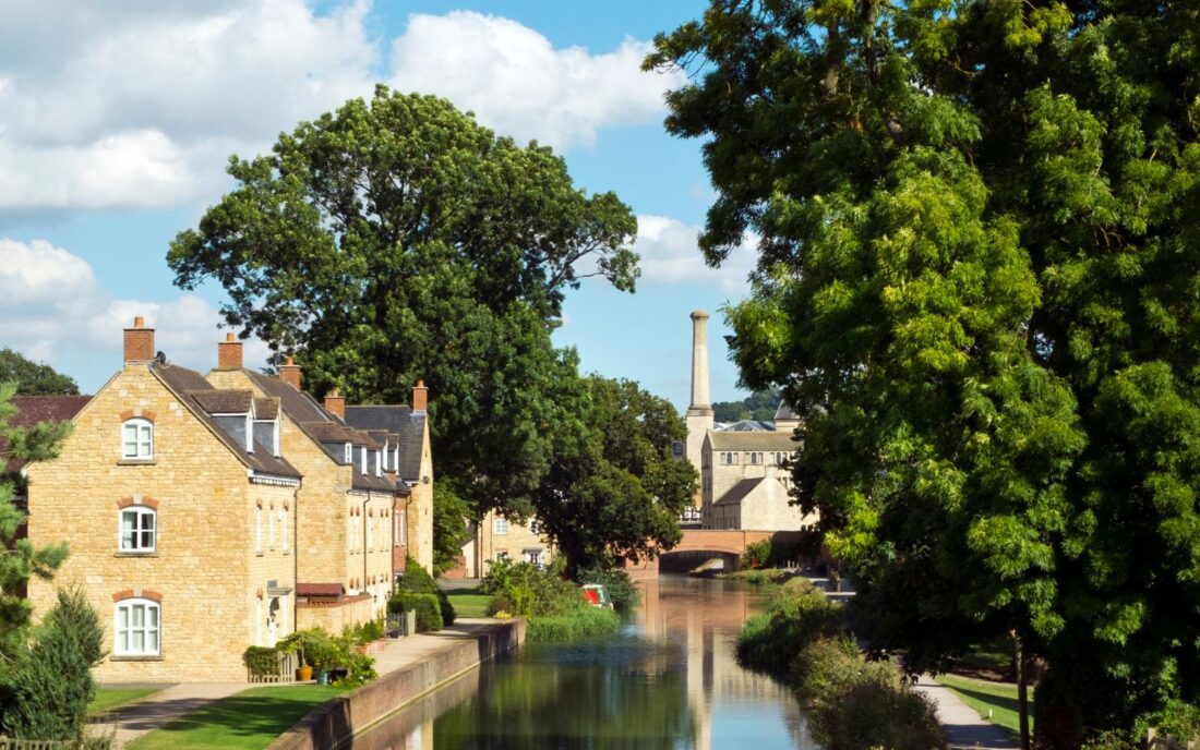 Stroudwater Canal in Stroud