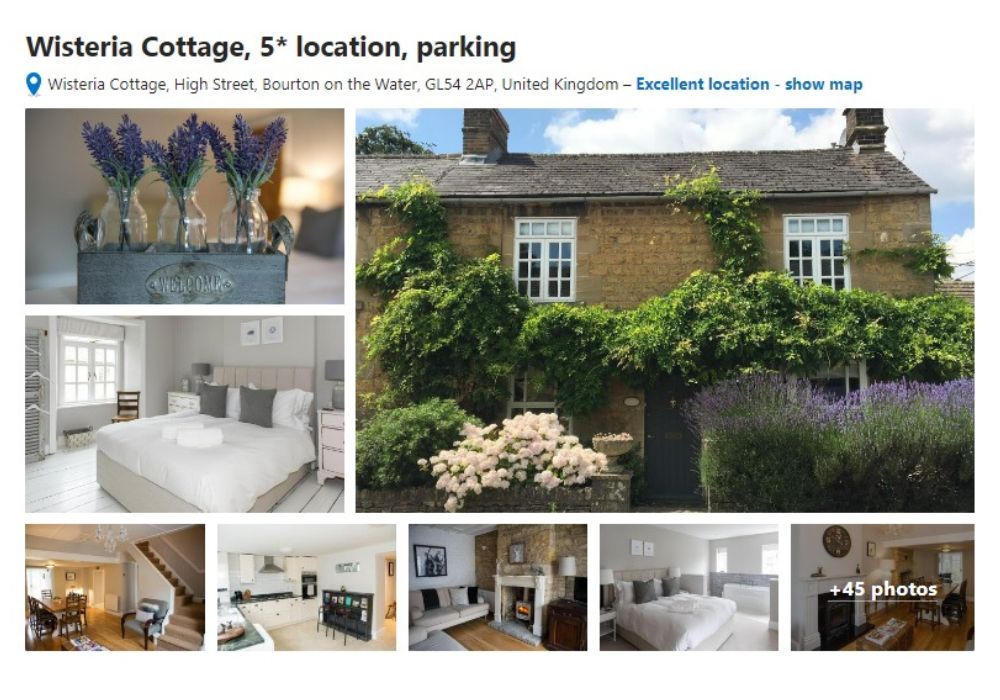 Wisteria Cottage in Bourton on the Water, UK