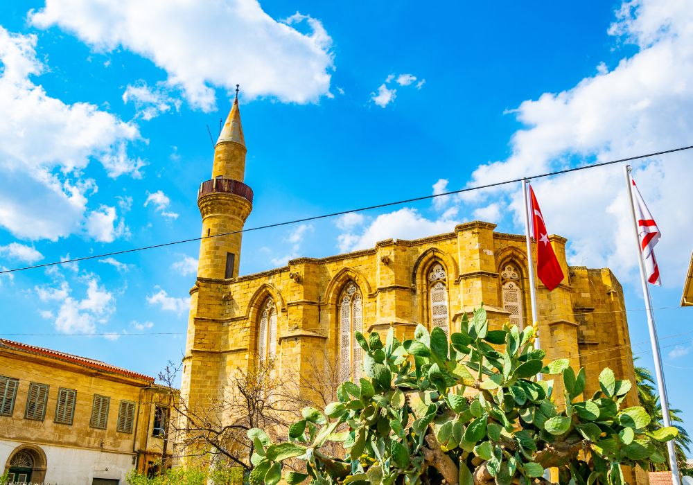 northern nicosia in cyprus mosque