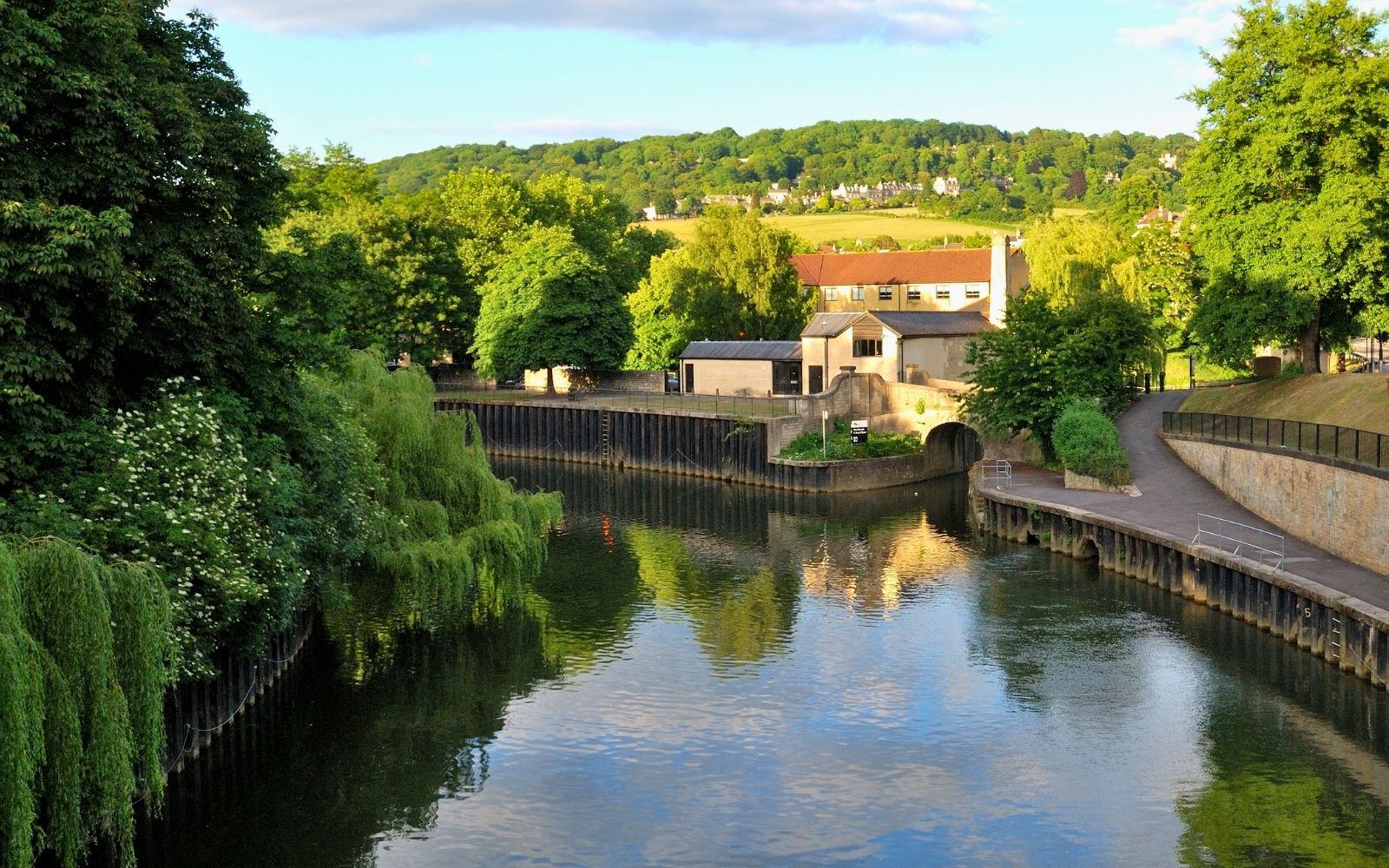 stunning landscape of Bath, England
