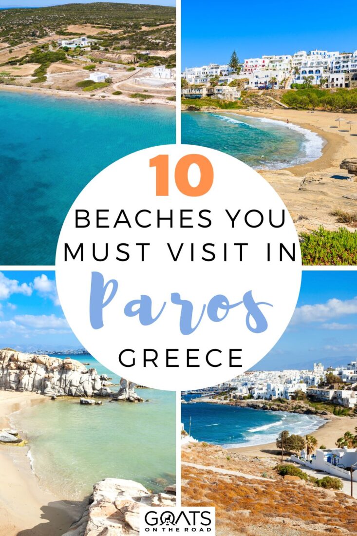 If you're dreaming of a sun-soaked vacation with stunning beaches and crystal-clear waters, look no further than Paros Island! Our 10 beaches you must visit in Paros will have you planning your itinerary in no time! | #IslandParadise #BeachVacation #GreeceTravel
