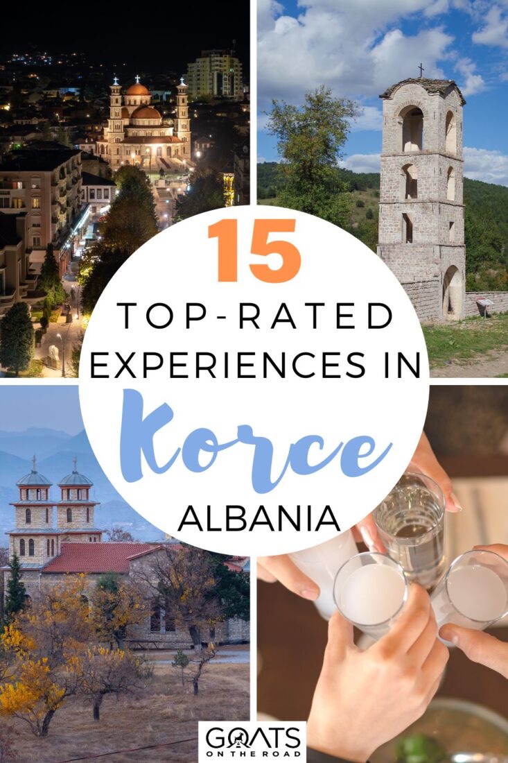 Looking for a travel destination that combines history, culture, and natural beauty? Look no further than Korce, Albania! Our guide to the 15 Top-Rated Experiences in Korce will take you on a journey through this fascinating city and its surroundings! Visit the stunning Mirahori Mosque, stroll through the colorful bazaar, or take a scenic hike in the nearby mountains. With so much to see and do, Korce is the perfect destination for anyone seeking a unique and unforgettable travel experience! So grab your camera, put on your walking shoes, and get ready to discover the best of Korce with our guide to the top 15 must-do activities! | #TravelInspiration #VisitKorce #Albania