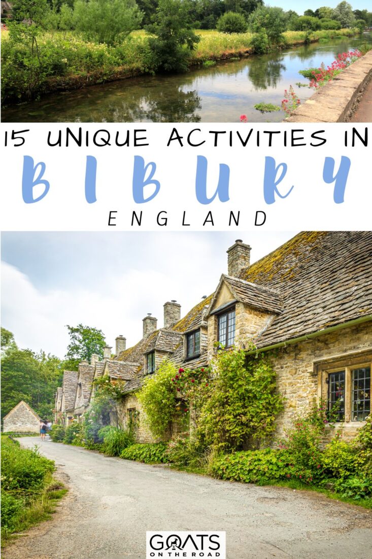 Get ready to experience the unexpected in Bibury, England! Our top 15 unique activities will take you on a journey of discovery and delight. Visit the famous trout farm, take a tour of the local vineyard, or learn about the art of beekeeping. These quirky experiences are sure to surprise and delight, and will make your trip to Bibury truly unforgettable! | #Bibury #TravelTips #Wanderlust #UniqueActivities
