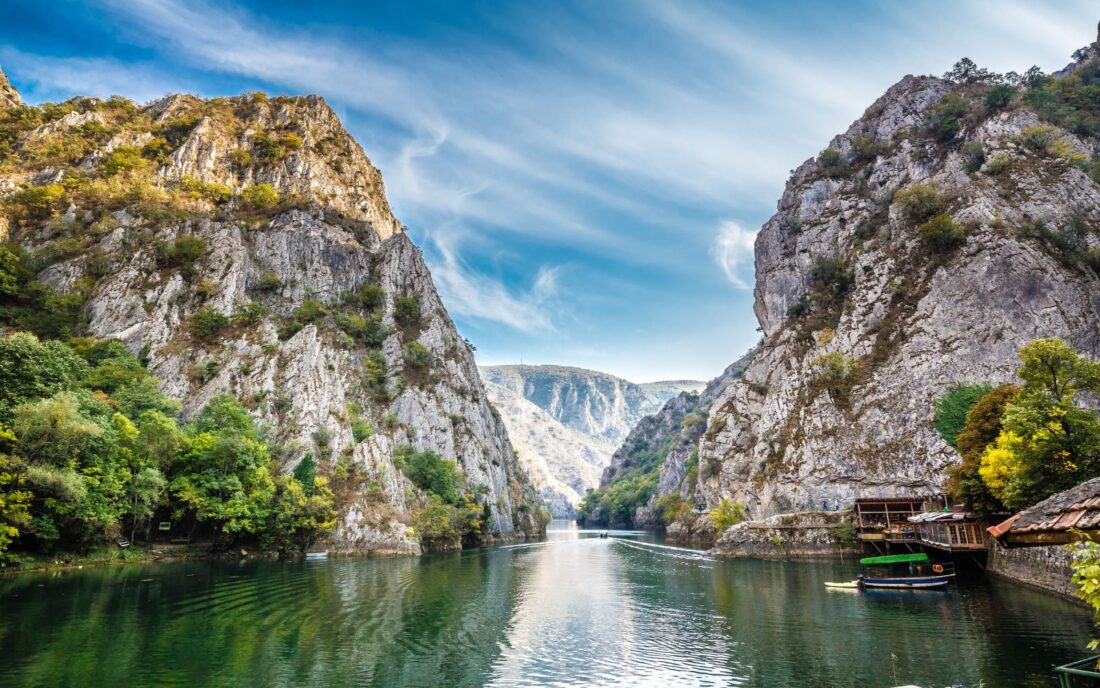 Matka Canyon in North Macedonia