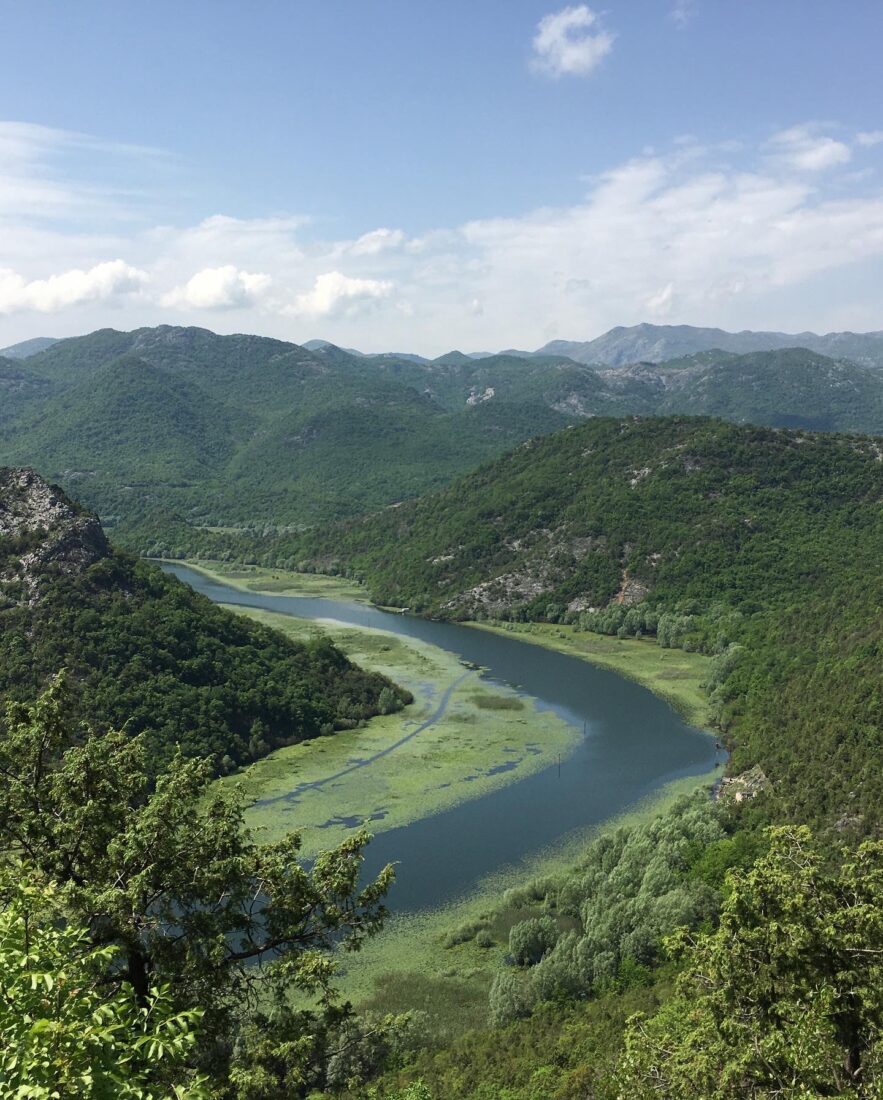 Montenegrin scenery about 30 minutes outside Podgorica
